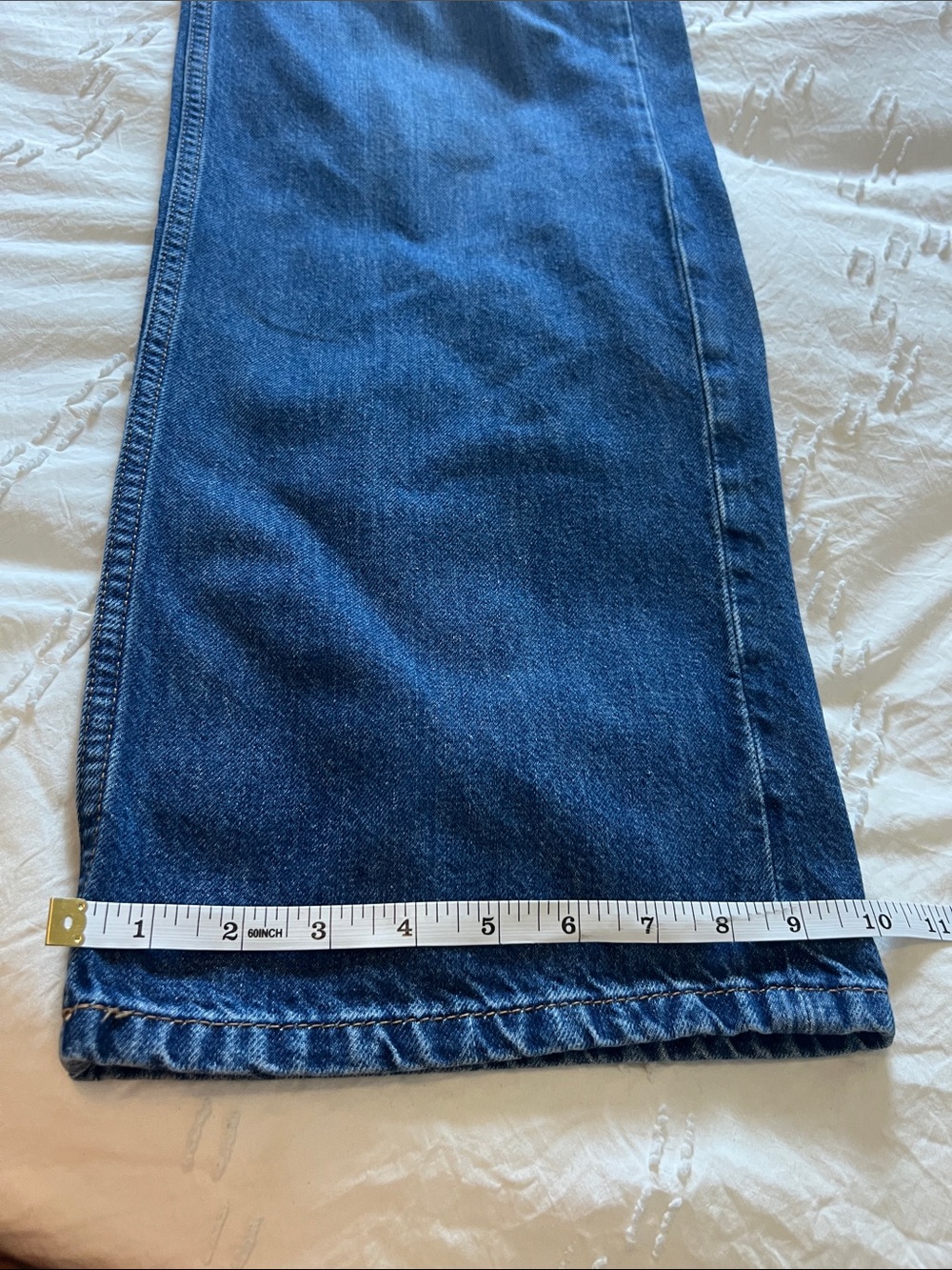 We The Free Jeans Palmer Cuff Vintage High-Rise Wide Leg Free People Revolve - Picture 8 of 14